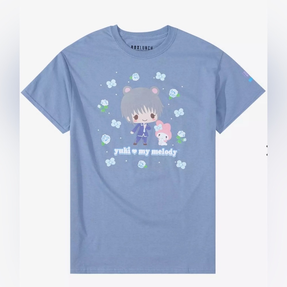 Sanrio Blue Short Sleeve Tee